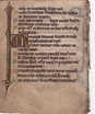 Medieval Manuscript;- Illuminated, Early 13th. Century